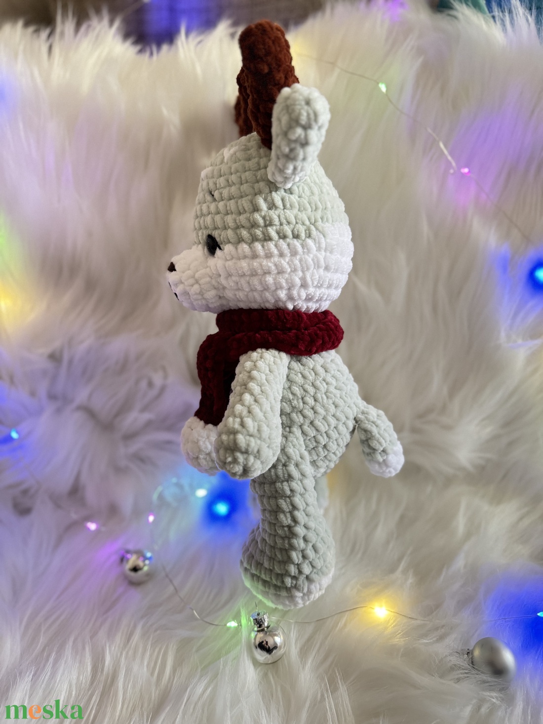 Horgolt szarvas - játék & sport - plüssállat & játékfigura - más figura - Meska.hu