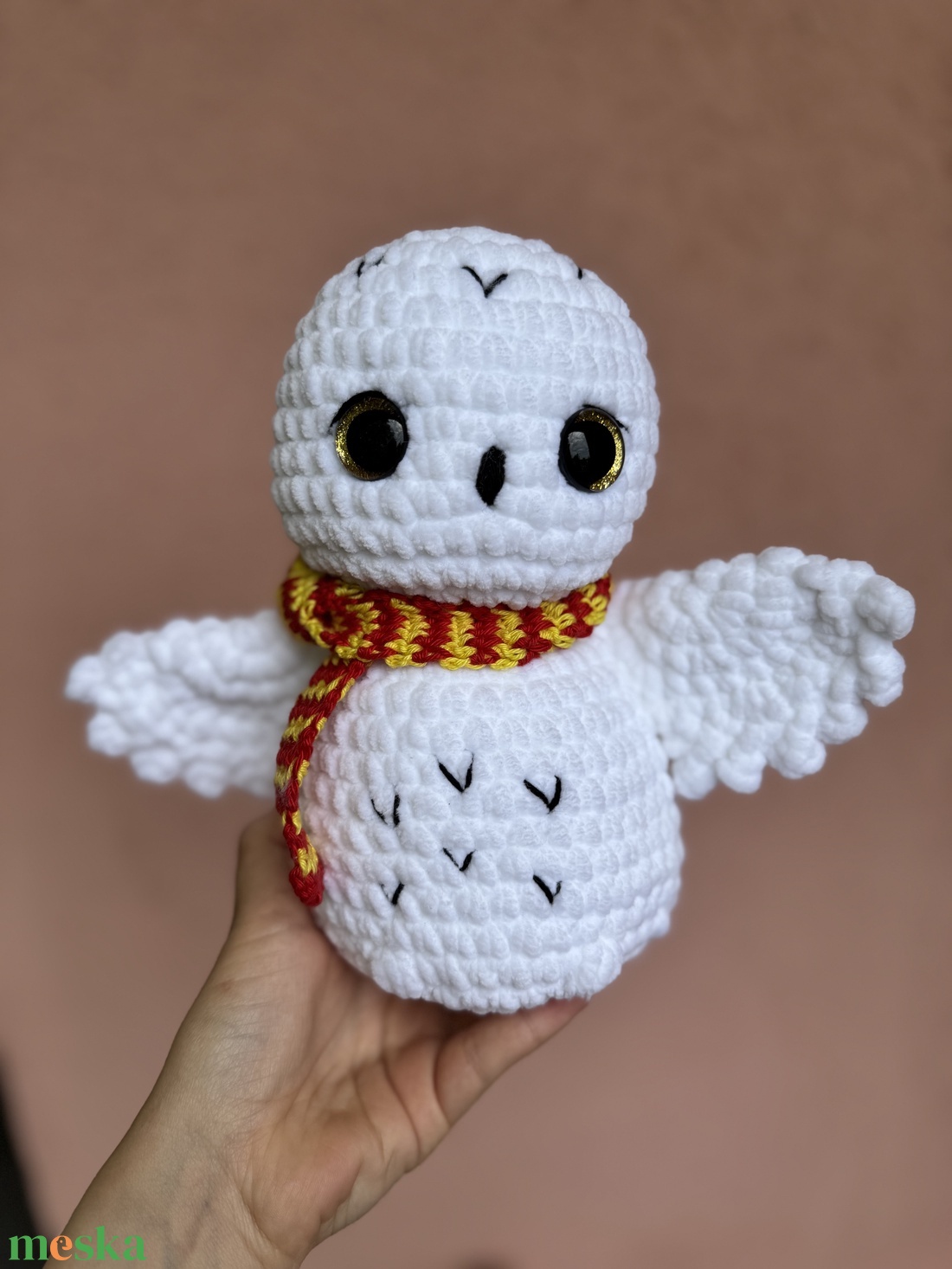 Horgolt Harry Potter Hedvig - játék & sport - plüssállat & játékfigura - plüss mesefigurák - Meska.hu Horgolt Harry Potter Hedvig - játék & sport - plüssállat & játékfigura - plüss mesefigurák - Meska.hu