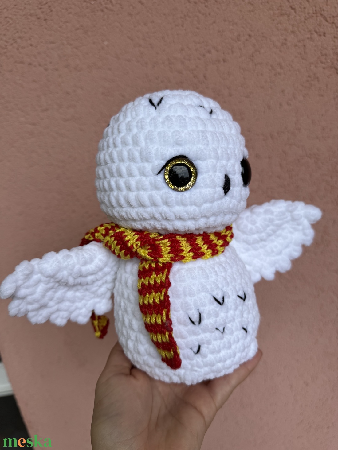 Horgolt Harry Potter Hedvig - játék & sport - plüssállat & játékfigura - plüss mesefigurák - Meska.hu Horgolt Harry Potter Hedvig - játék & sport - plüssállat & játékfigura - plüss mesefigurák - Meska.hu