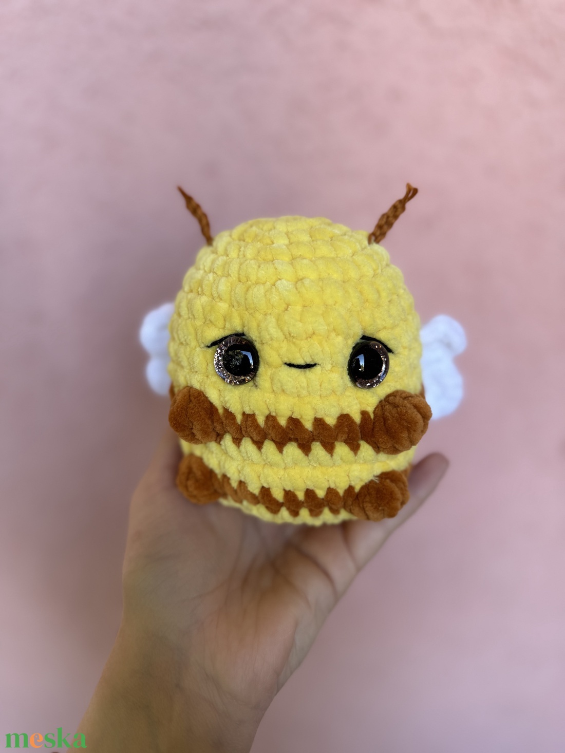 Horgolt méhecske - játék & sport - plüssállat & játékfigura - más figura - Meska.hu