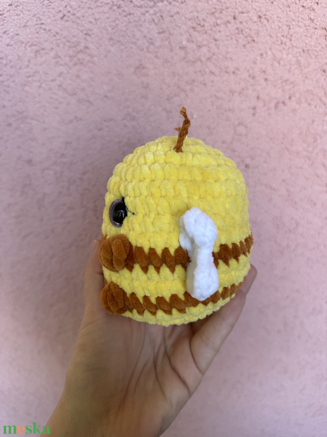 Horgolt méhecske - játék & sport - plüssállat & játékfigura - más figura - Meska.hu