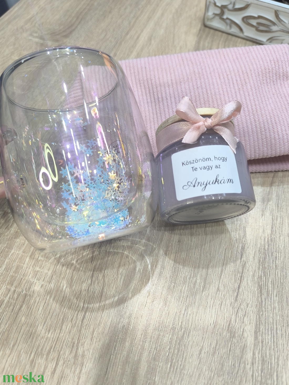 Egyedi gyertya ajándék saját felirattal - otthon & életmód - gyertya, illat, aroma - gyertya - Meska.hu