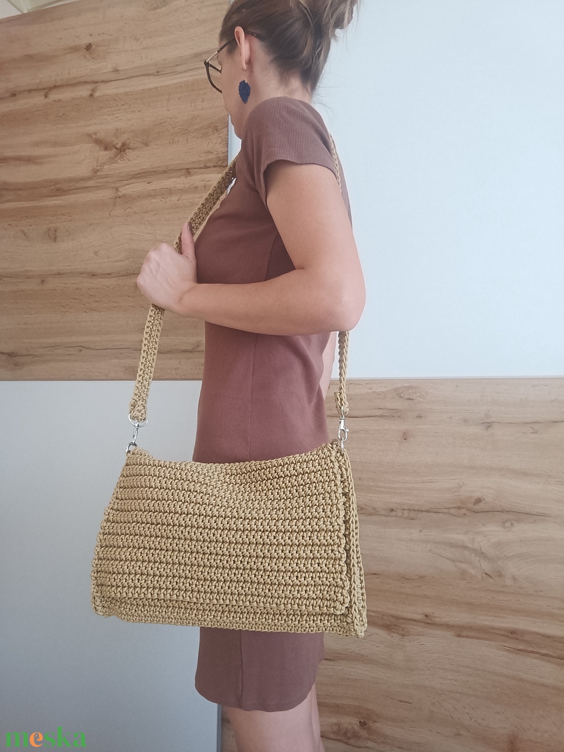 Sivatagi Napfény  kézzel horgolt táska - táska & tok - kézitáska & válltáska - válltáska - Meska.hu Sivatagi Napfény  kézzel horgolt táska - táska & tok - kézitáska & válltáska - válltáska - Meska.hu