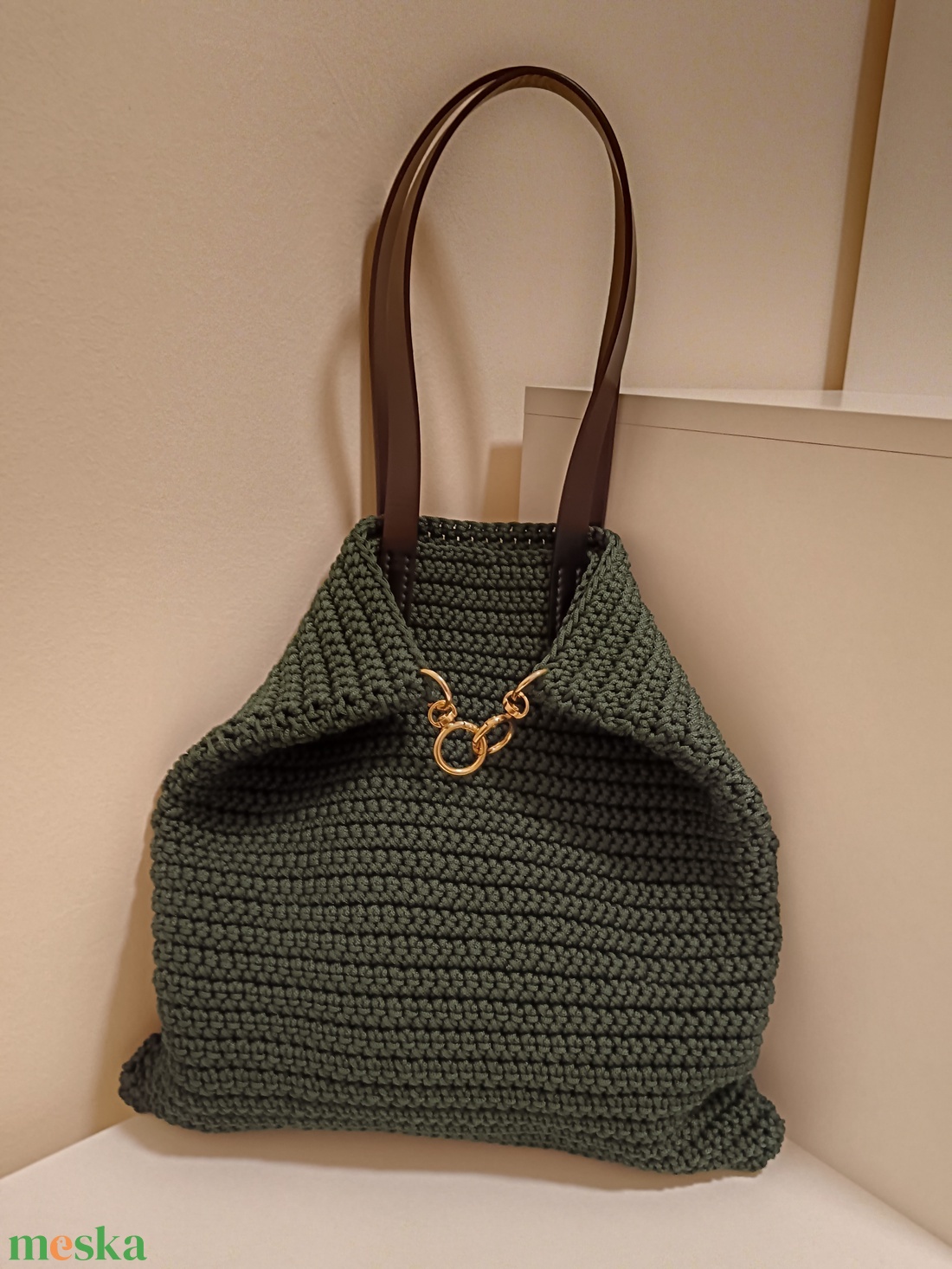 Trio Verde Long  kézzel horgolt, 3-féleképpen hordható táska - táska & tok - variálható táska - Meska.hu Trio Verde Long  kézzel horgolt, 3-féleképpen hordható táska - táska & tok - variálható táska - Meska.hu
