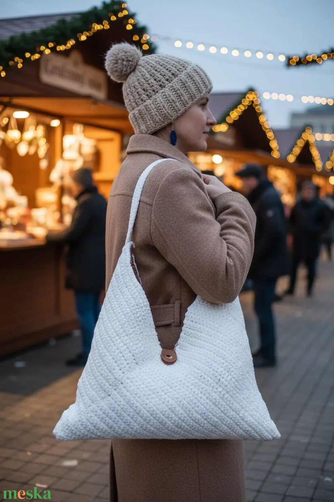 Nomádia - horgolt táska - táska & tok - kézitáska & válltáska - kézitáska - Meska.hu