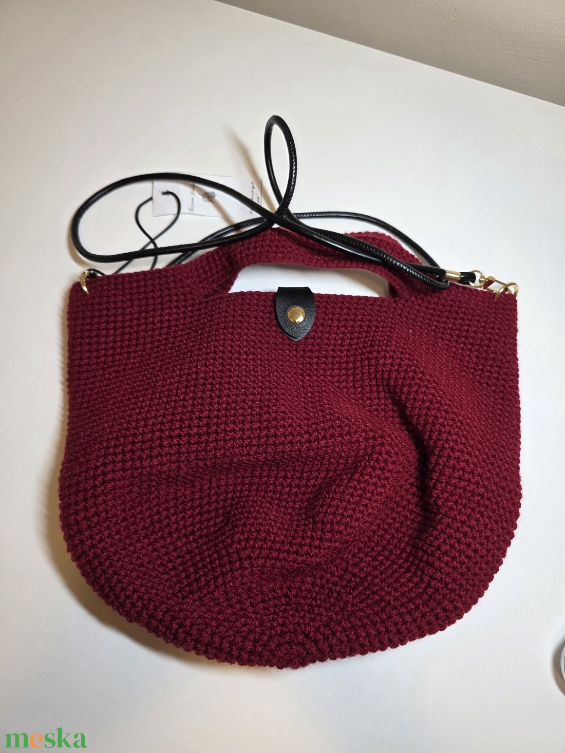 Horgolt táska - táska & tok - kézitáska & válltáska - kézitáska - Meska.hu