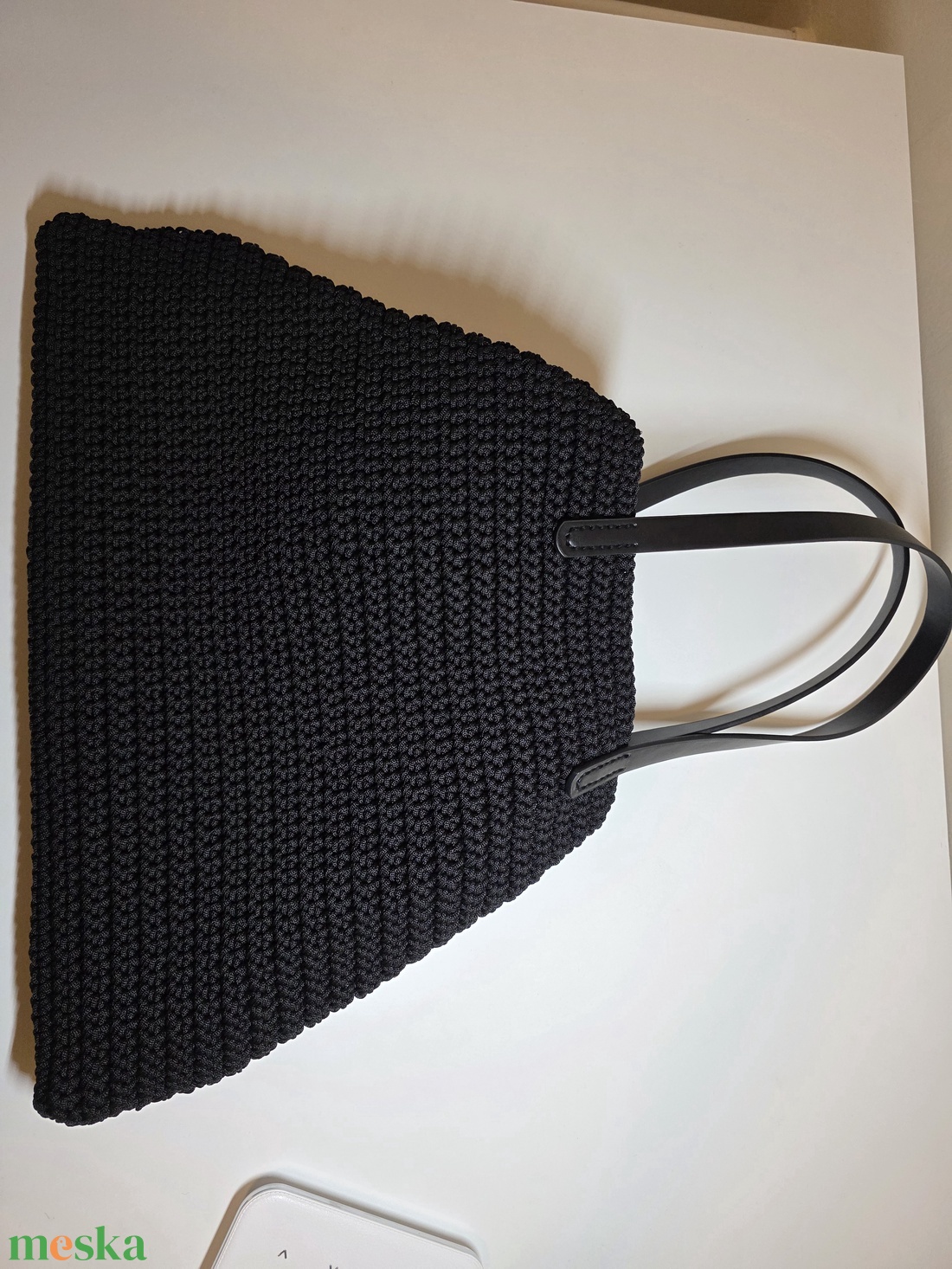 Trio Verde  kézzel horgolt, 3-féleképpen hordható táska béléssel - táska & tok - variálható táska - Meska.hu