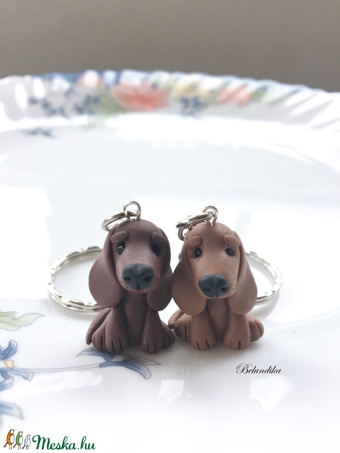 2 db tacskó kulcstartó -  - Meska.hu