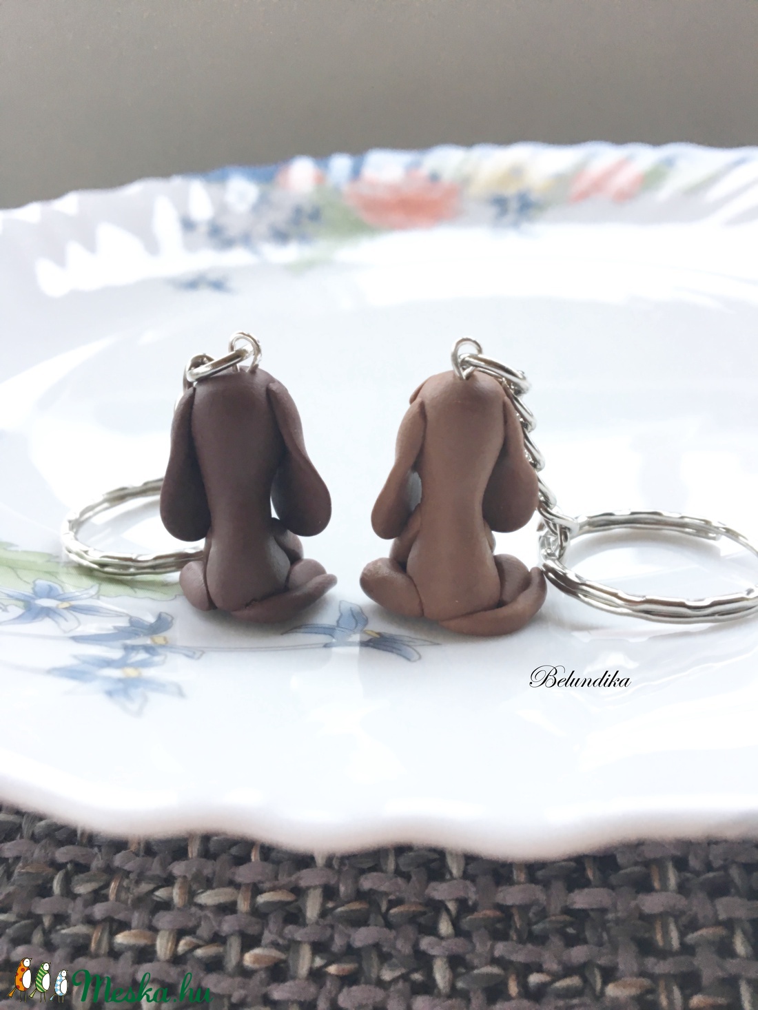 2 db tacskó kulcstartó -  - Meska.hu