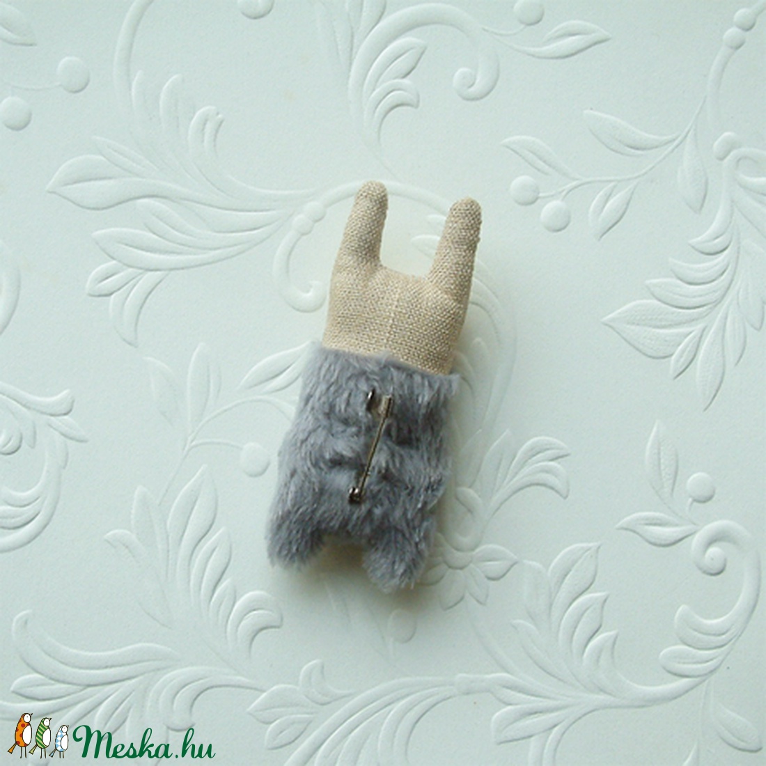 Mini nyuszi kitűző - - Meska.hu Mini nyuszi kitűző - - Meska.hu