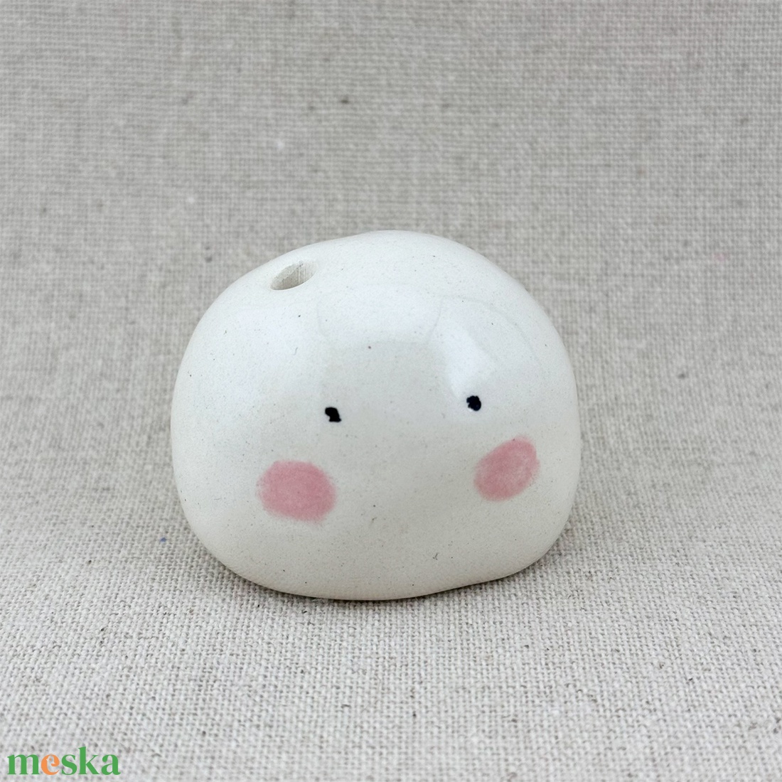 Hógolyó kerámiából, mini váza #5 - karácsony - karácsonyi lakásdekoráció - karácsonyi manók, figurák - Meska.hu Hógolyó kerámiából, mini váza #5 - karácsony - karácsonyi lakásdekoráció - karácsonyi manók, figurák - Meska.hu