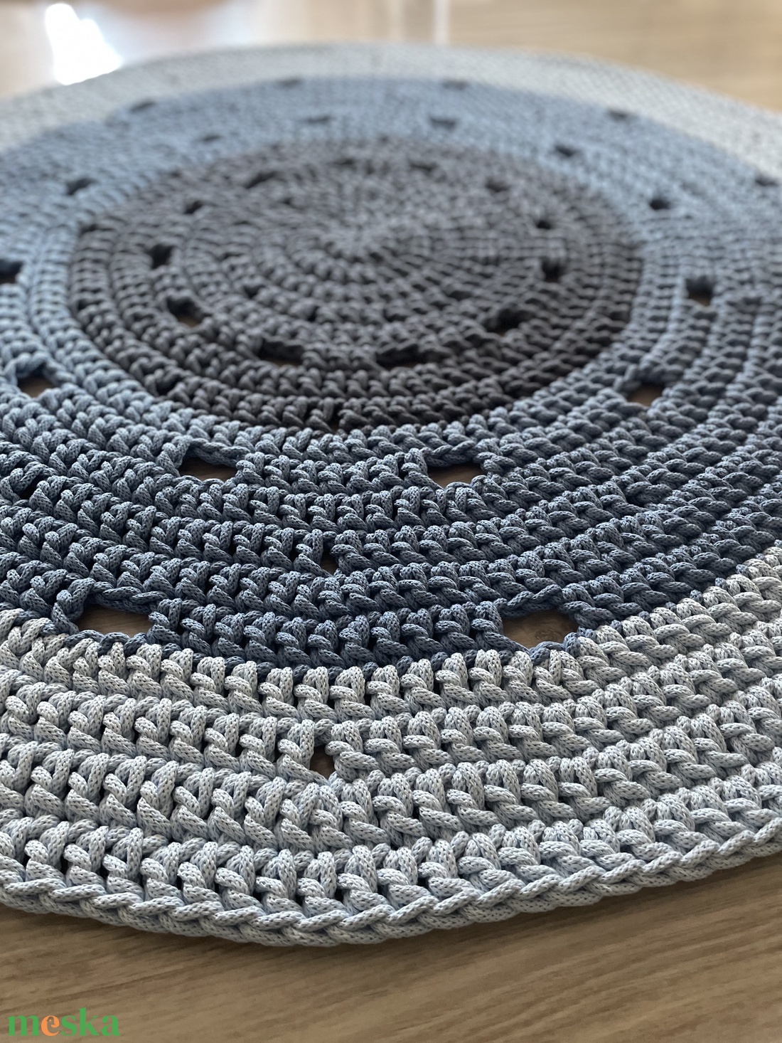 Horgolt szőnyeg - otthon & életmód - lakástextil - szőnyeg - horgolt szőnyeg - Meska.hu