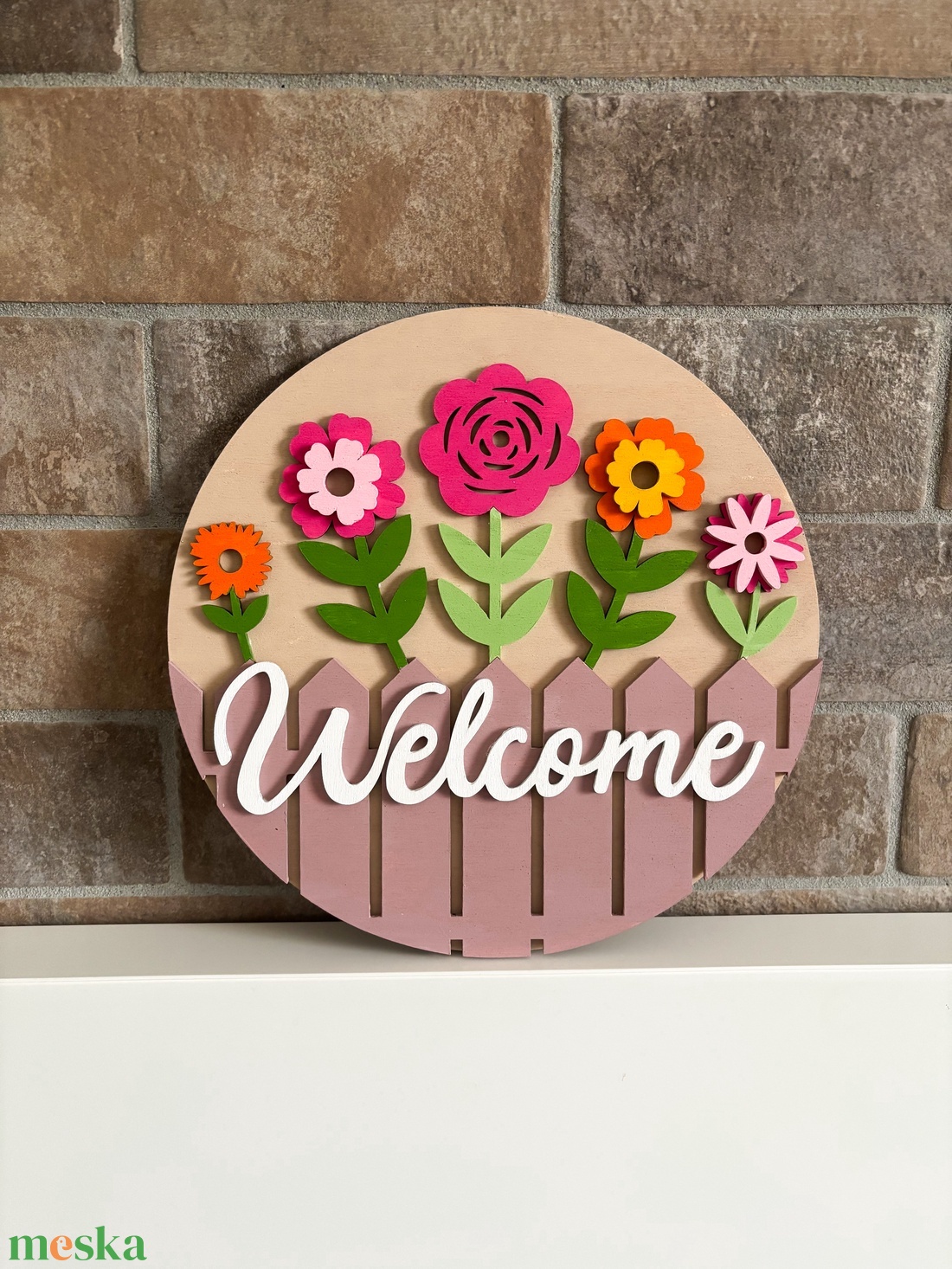 Welcome ajtódísz dekoráció otthon -  - Meska.hu
