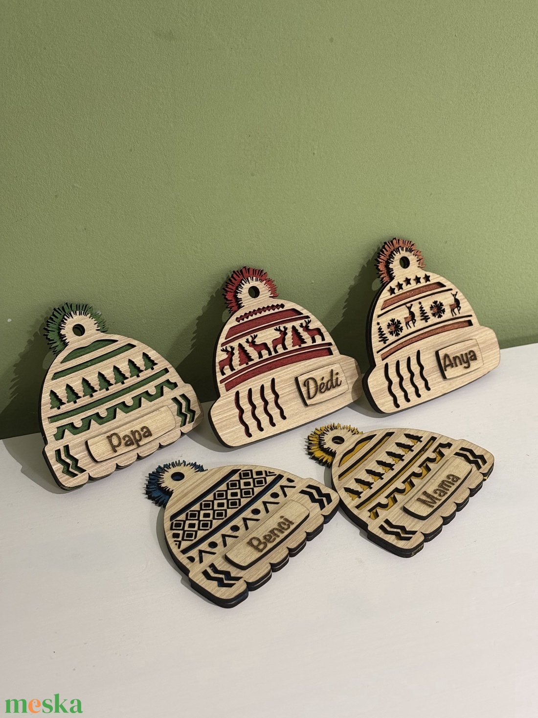 Karácsonyfa dísz karácsonyi dekor fa  - karácsony - karácsonyi lakásdekoráció - karácsonyfadíszek - Meska.hu