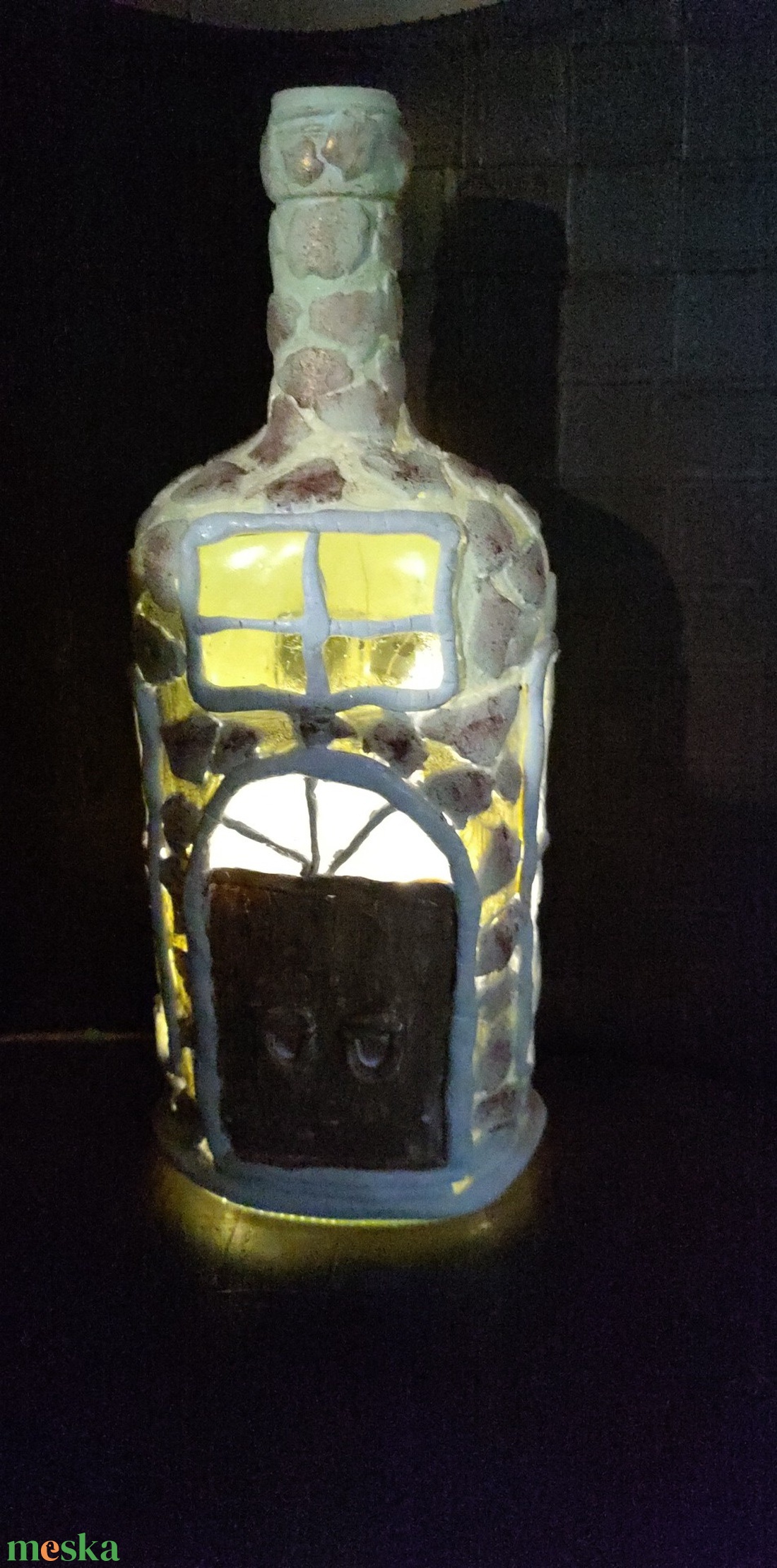 Házikó - otthon & életmód - dekoráció - asztal és polc dekoráció - díszüveg - Meska.hu