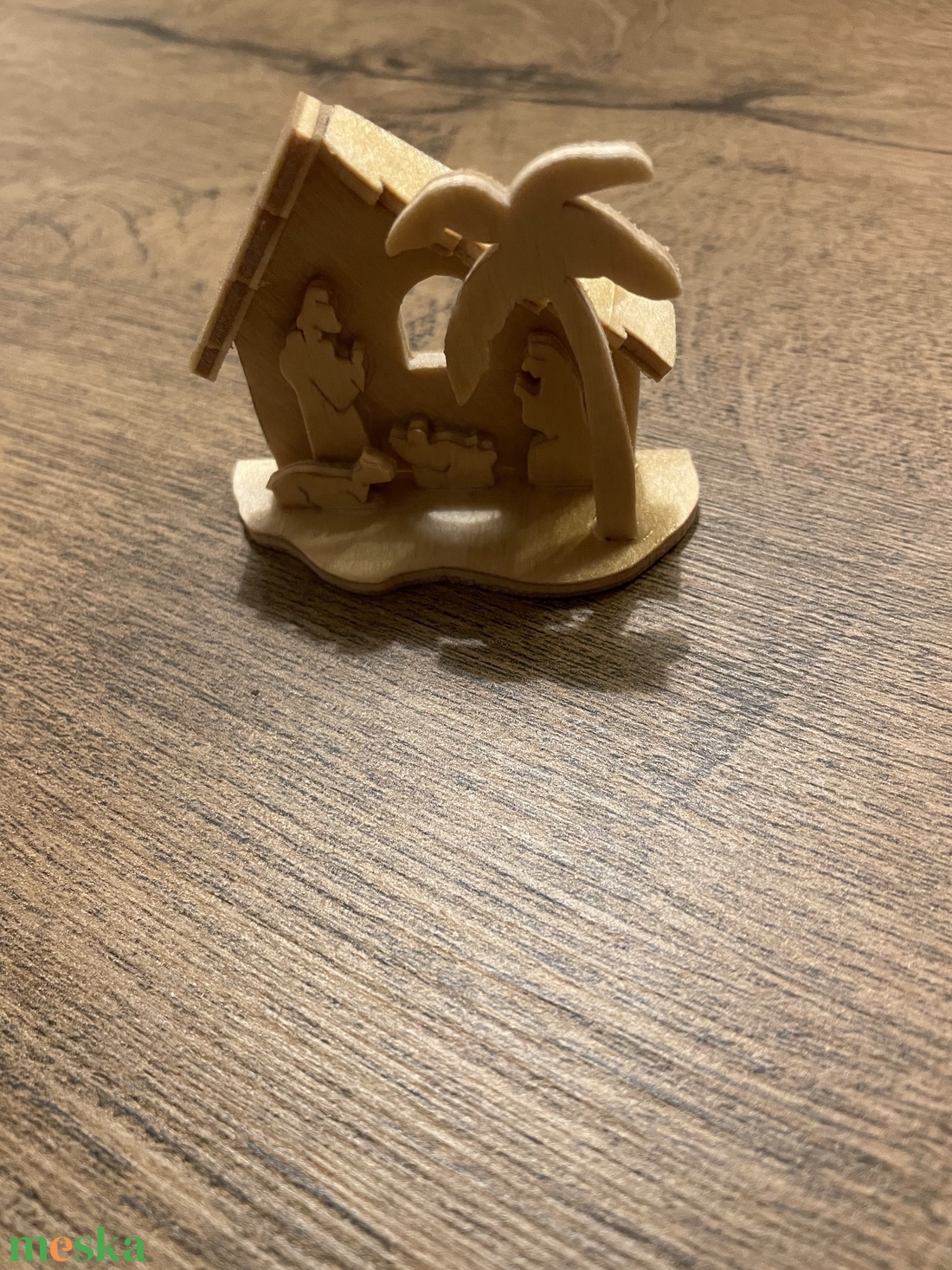 Mini betlehem  - karácsony - karácsonyi lakásdekoráció - karácsonyi lakásdíszek - Meska.hu