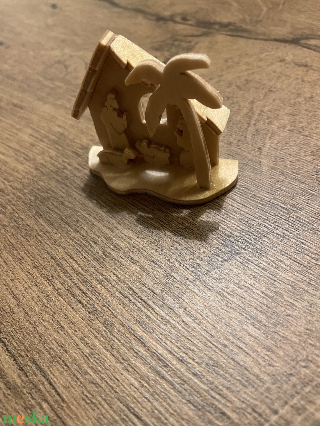 Mini betlehem  - karácsony - karácsonyi lakásdekoráció - karácsonyi lakásdíszek - Meska.hu