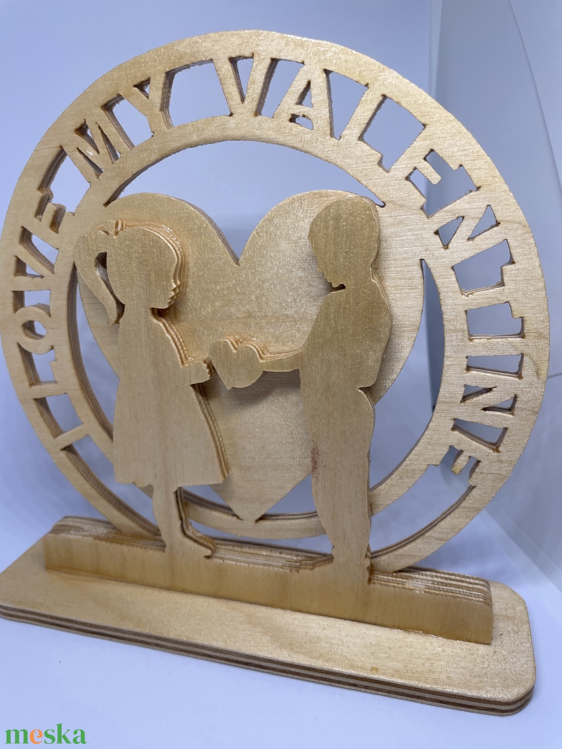 Valentin napi asztaldísz - esküvő - dekoráció - asztaldísz - Meska.hu