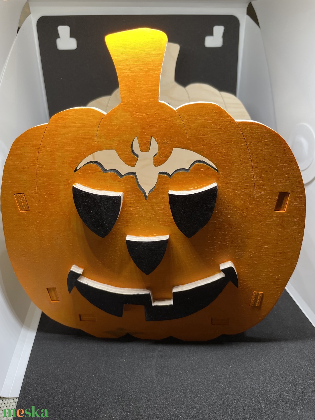 Tök tároló doboz - otthon & életmód - dekoráció - halloween - halloweeni dekoráció - Meska.hu