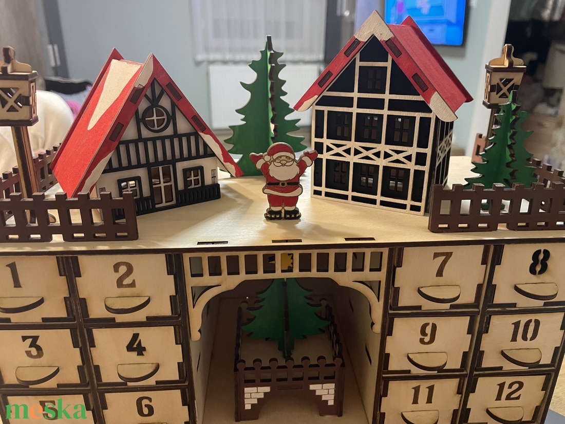 Adventi kalendárium  - karácsony - adventi díszek - adventi naptár - Meska.hu Adventi kalendárium  - karácsony - adventi díszek - adventi naptár - Meska.hu