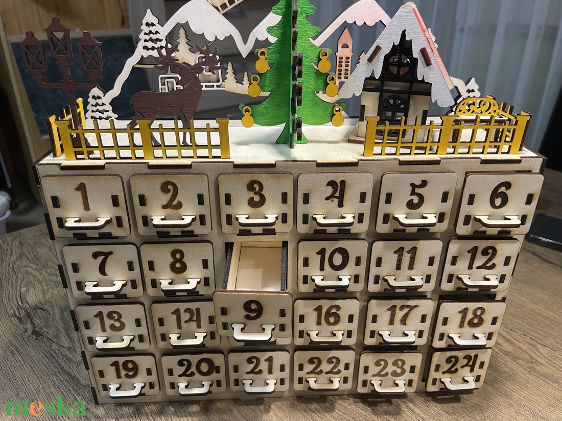 Adventi kalendárium  - karácsony - adventi díszek - adventi naptár - Meska.hu Adventi kalendárium  - karácsony - adventi díszek - adventi naptár - Meska.hu