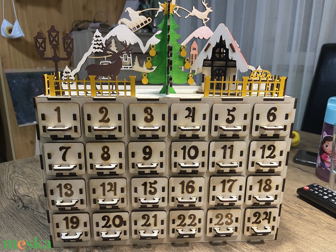 Adventi kalendárium  - karácsony - adventi díszek - adventi naptár - Meska.hu Adventi kalendárium  - karácsony - adventi díszek - adventi naptár - Meska.hu