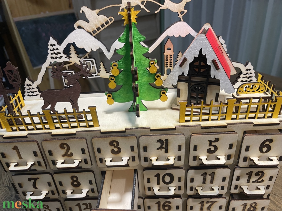 Adventi kalendárium  - karácsony - adventi díszek - adventi naptár - Meska.hu Adventi kalendárium  - karácsony - adventi díszek - adventi naptár - Meska.hu