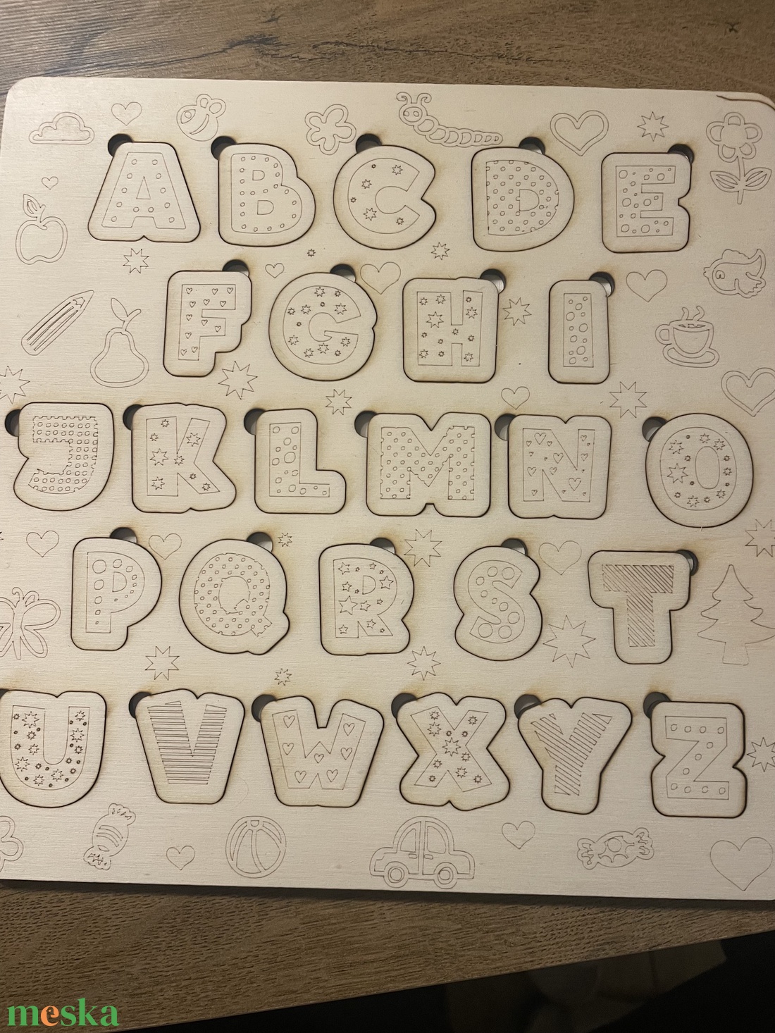 ABC puzzle - játék & sport - készségfejlesztő és logikai játék - szín és formaválogató játékok - Meska.hu ABC puzzle - játék & sport - készségfejlesztő és logikai játék - szín és formaválogató játékok - Meska.hu