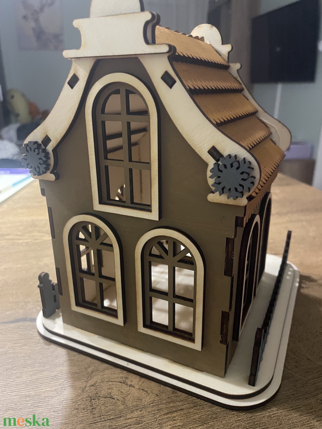 Mikulásház - karácsony - mikulás - mikulás beltéri dekoráció - Meska.hu