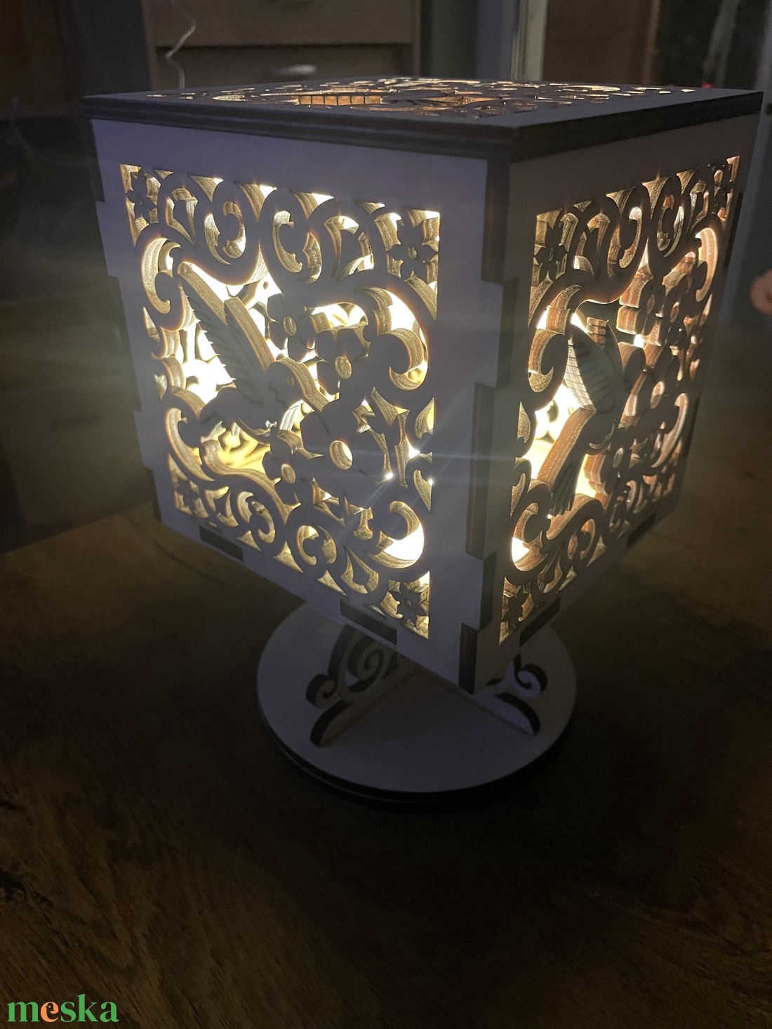 Madaras hangulat lámpa - otthon & életmód - lámpa - asztali lámpa - Meska.hu