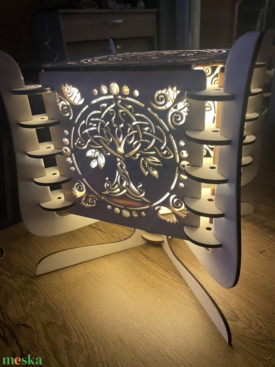 Hangulat asztali lámpa - otthon & életmód - lámpa - asztali lámpa - Meska.hu