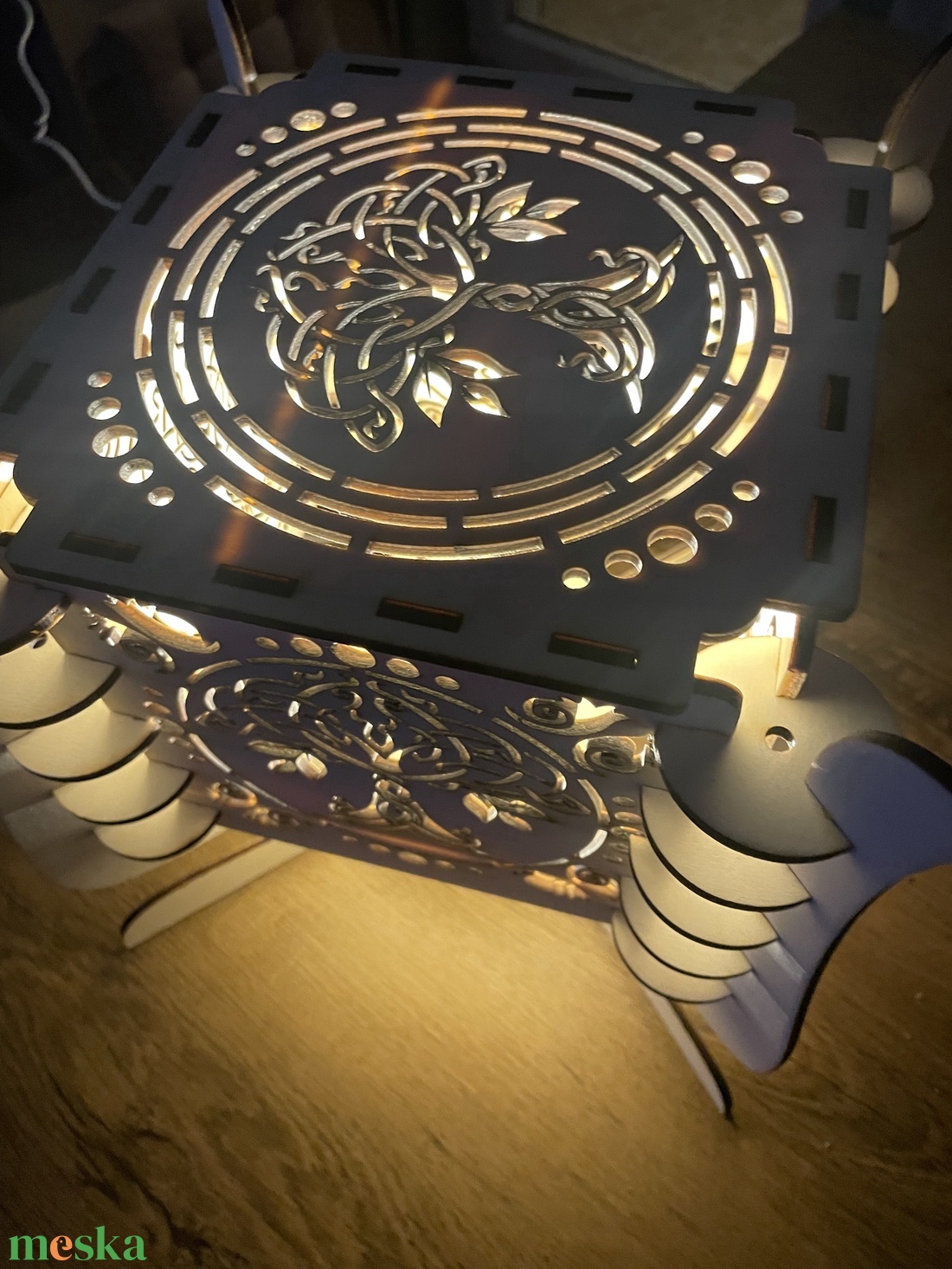 Hangulat asztali lámpa - otthon & életmód - lámpa - asztali lámpa - Meska.hu