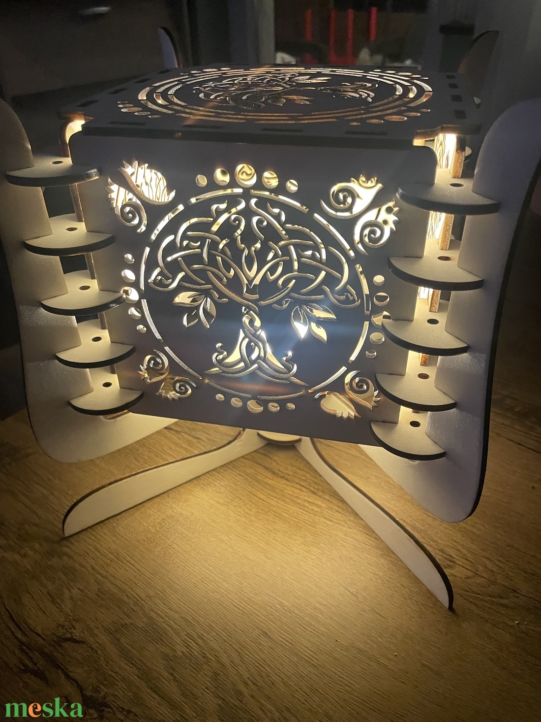 Hangulat asztali lámpa - otthon & életmód - lámpa - asztali lámpa - Meska.hu