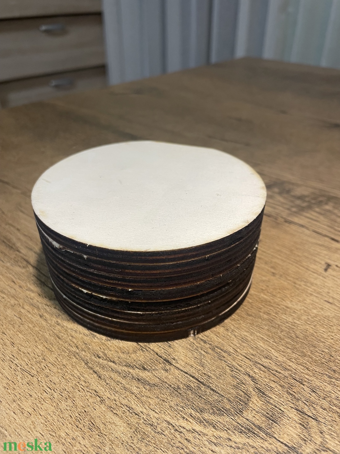 Betlehemes kerek doboz - karácsony - karácsonyi lakásdekoráció - ünnepi asztaldekoráció - Meska.hu