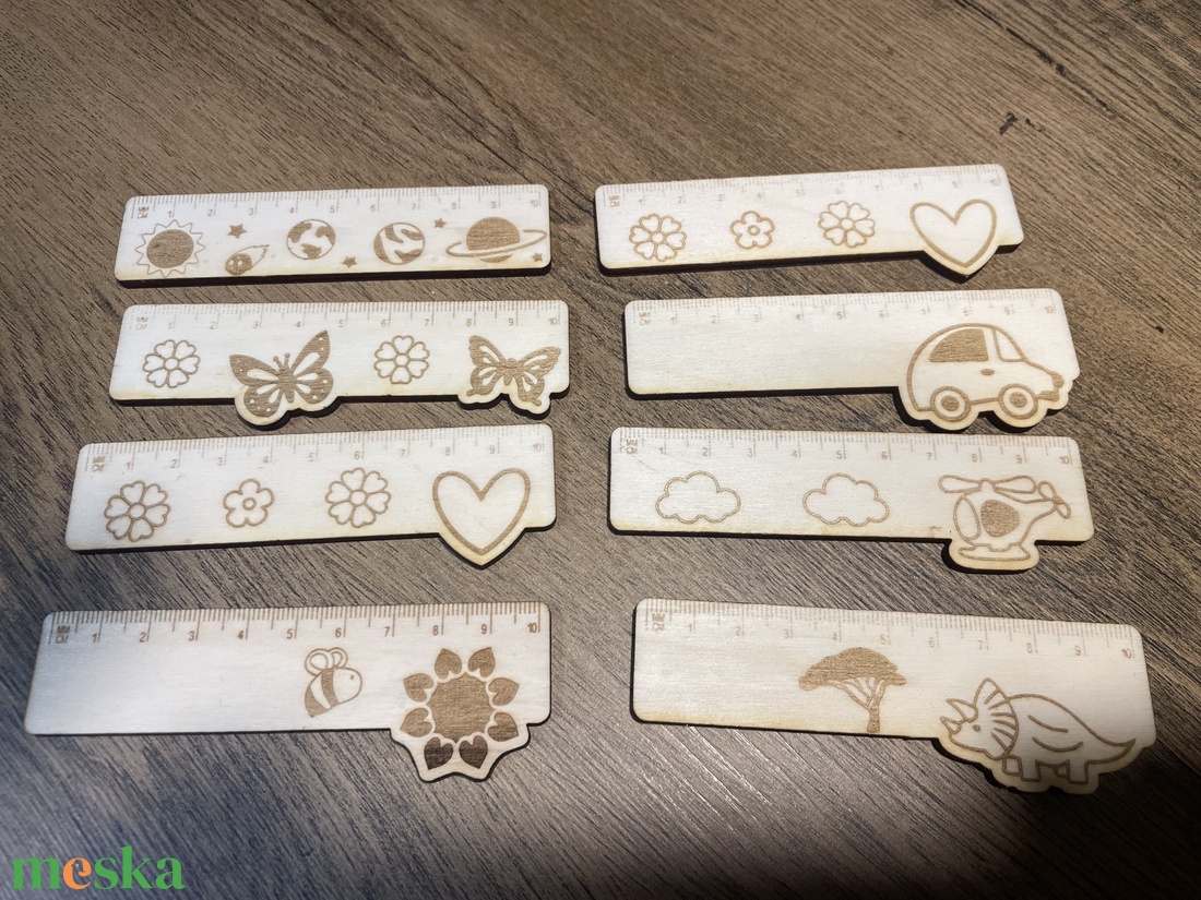 Kis vonalzó - otthon & életmód - papír, írószer - ajándékozás kellékei - meghívó - Meska.hu