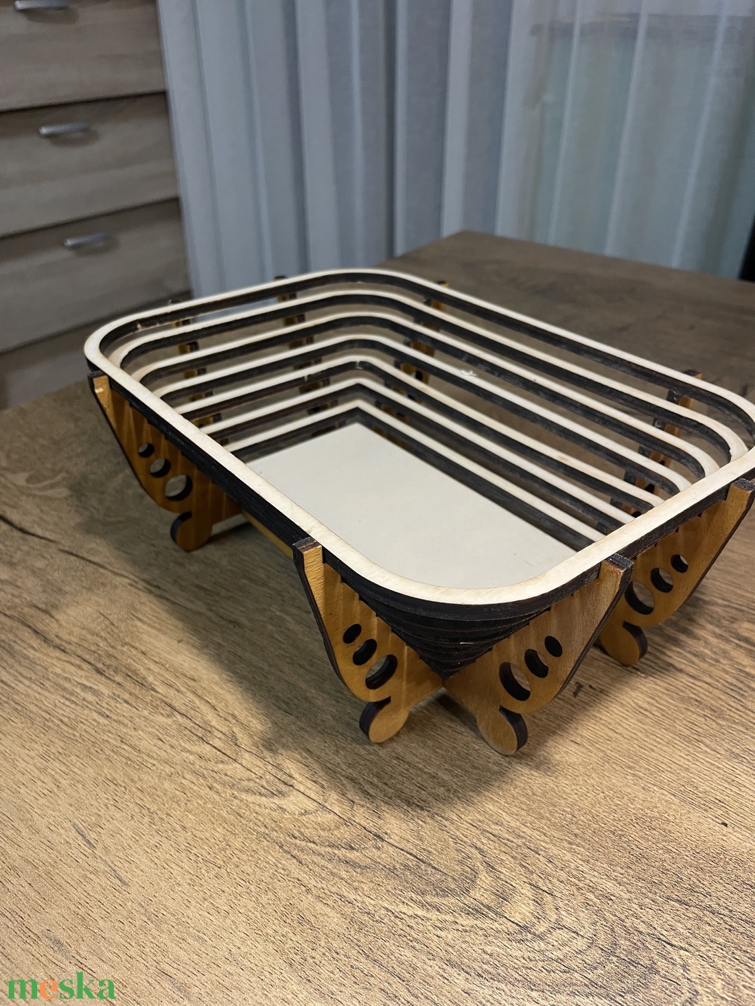 Asztali tároló - kellékek & szerszámok - hobby fa alapanyag - tároló - Meska.hu