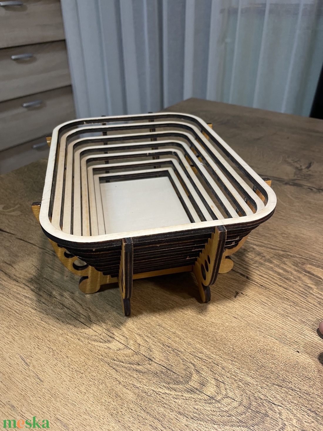 Asztali tároló - kellékek & szerszámok - hobby fa alapanyag - tároló - Meska.hu