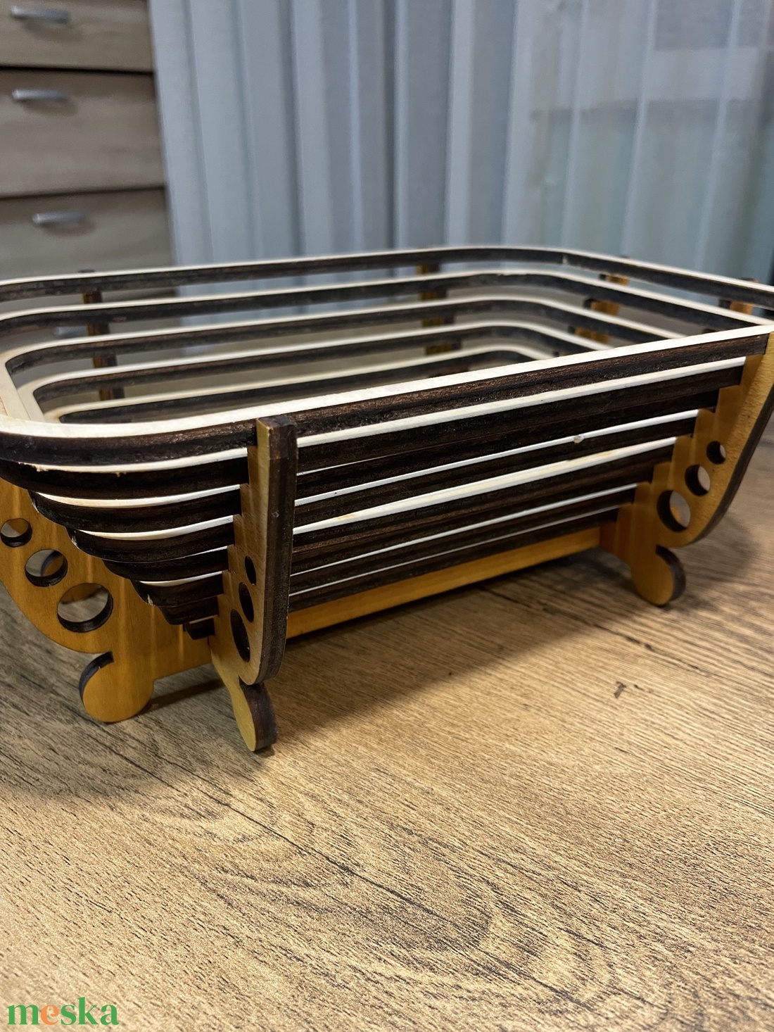 Asztali tároló - kellékek & szerszámok - hobby fa alapanyag - tároló - Meska.hu