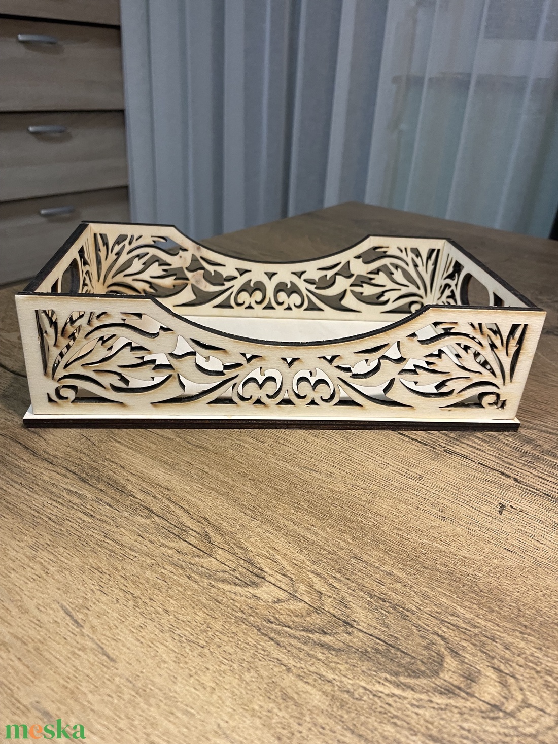 Asztali tároló - kellékek & szerszámok - hobby fa alapanyag - tároló - Meska.hu