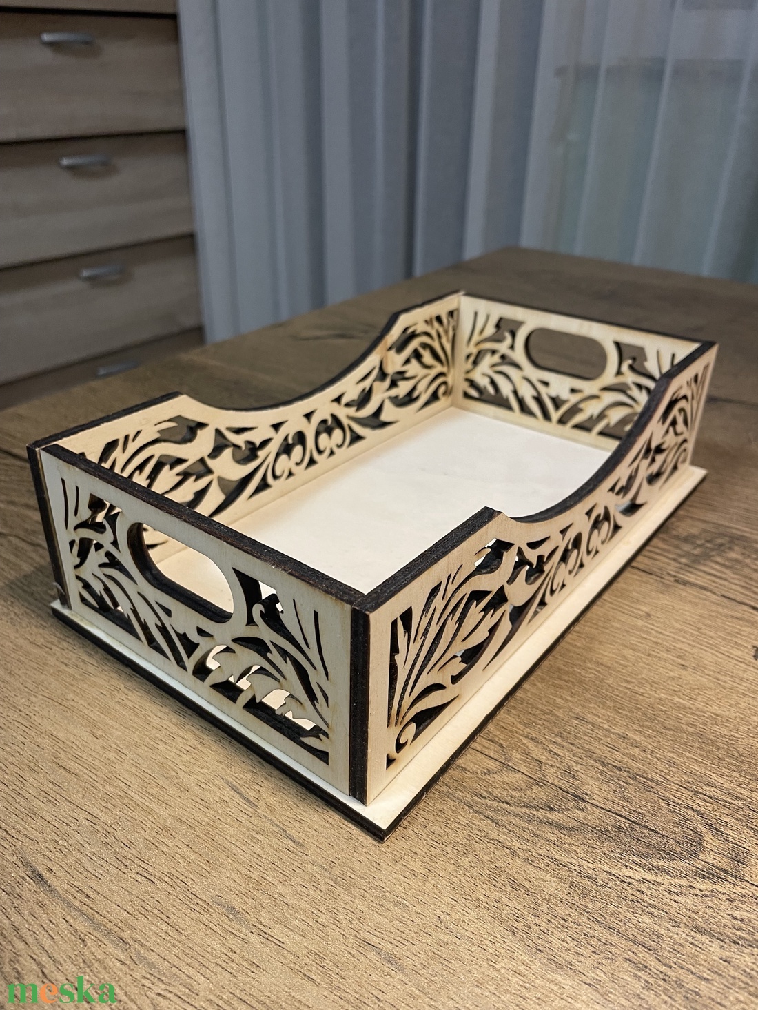 Asztali tároló - kellékek & szerszámok - hobby fa alapanyag - tároló - Meska.hu