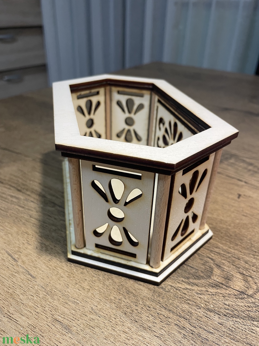 Kis pipere tároló - kellékek & szerszámok - hobby fa alapanyag - tároló - Meska.hu