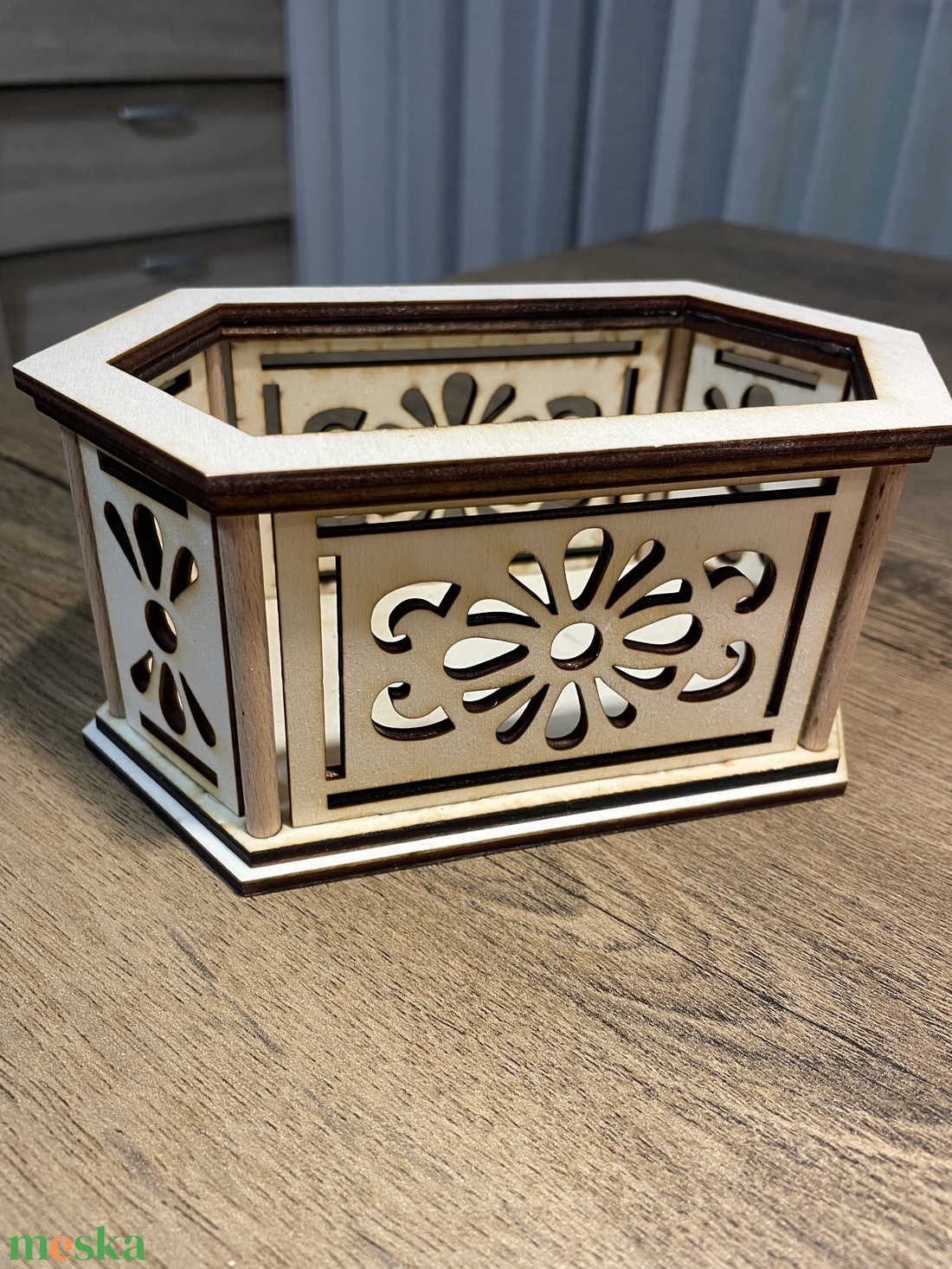 Kis pipere tároló - kellékek & szerszámok - hobby fa alapanyag - tároló - Meska.hu