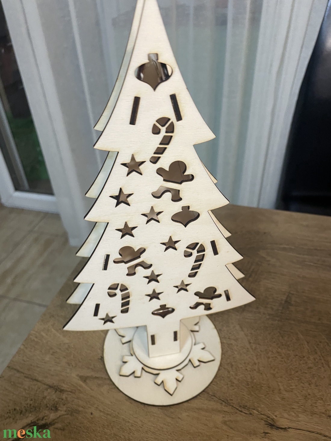 Karácsonyi ablakdísz - karácsony - karácsonyi lakásdekoráció - karácsonyi ablakdíszek, ablakmatricák - Meska.hu