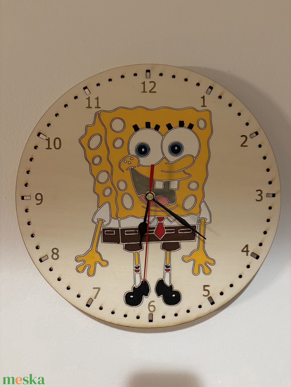 Gyerek falióra - otthon & életmód - dekoráció - fali és függő dekoráció - falióra & óra - Meska.hu