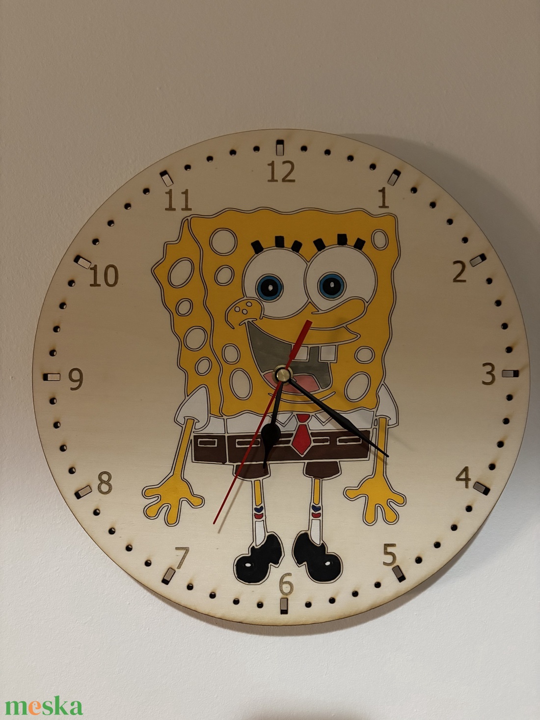 Gyerek falióra - otthon & életmód - dekoráció - fali és függő dekoráció - falióra & óra - Meska.hu