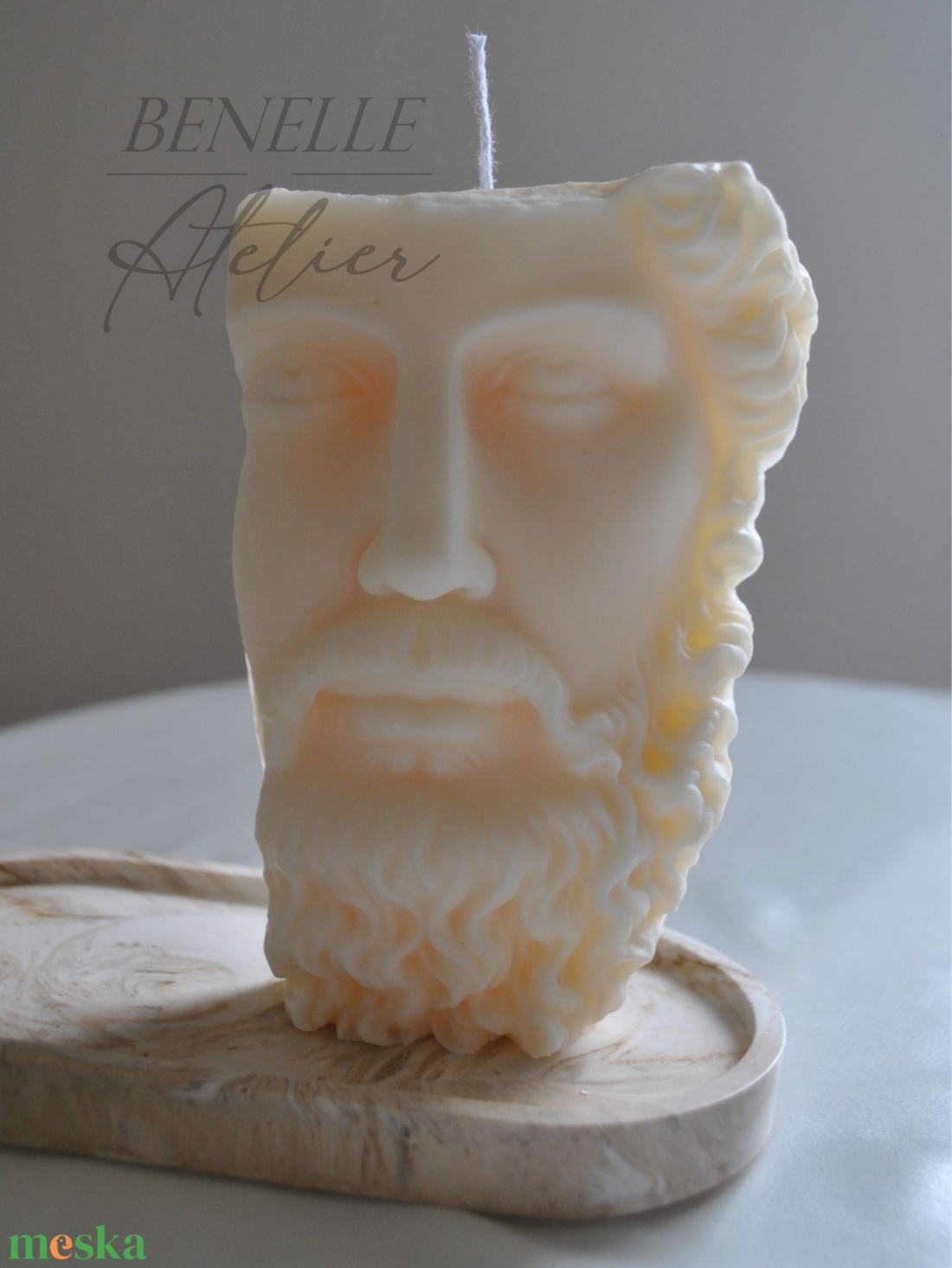 Poszeidón gyertya - otthon & életmód - gyertya, illat, aroma - gyertya - Meska.hu