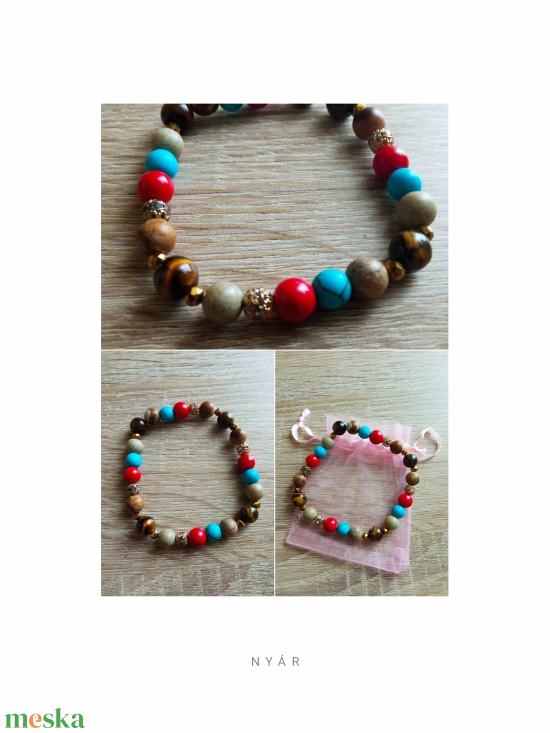 Talizmán női ásvány karkötő - ékszer - ékszerszett - Meska.hu