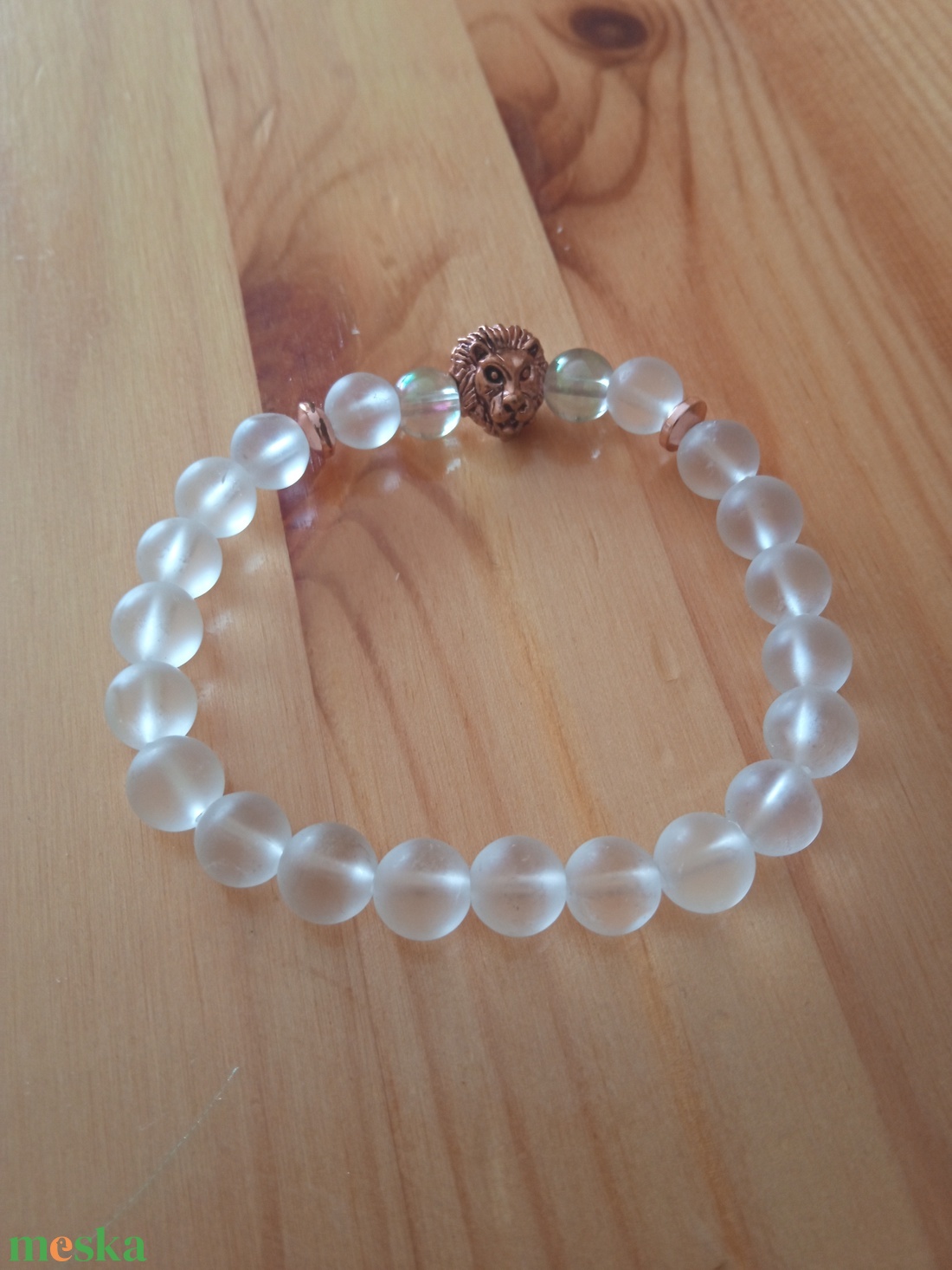 Energiakő ásvány női karkötő - ékszer - karkötő - gyöngyös karkötő - Meska.hu