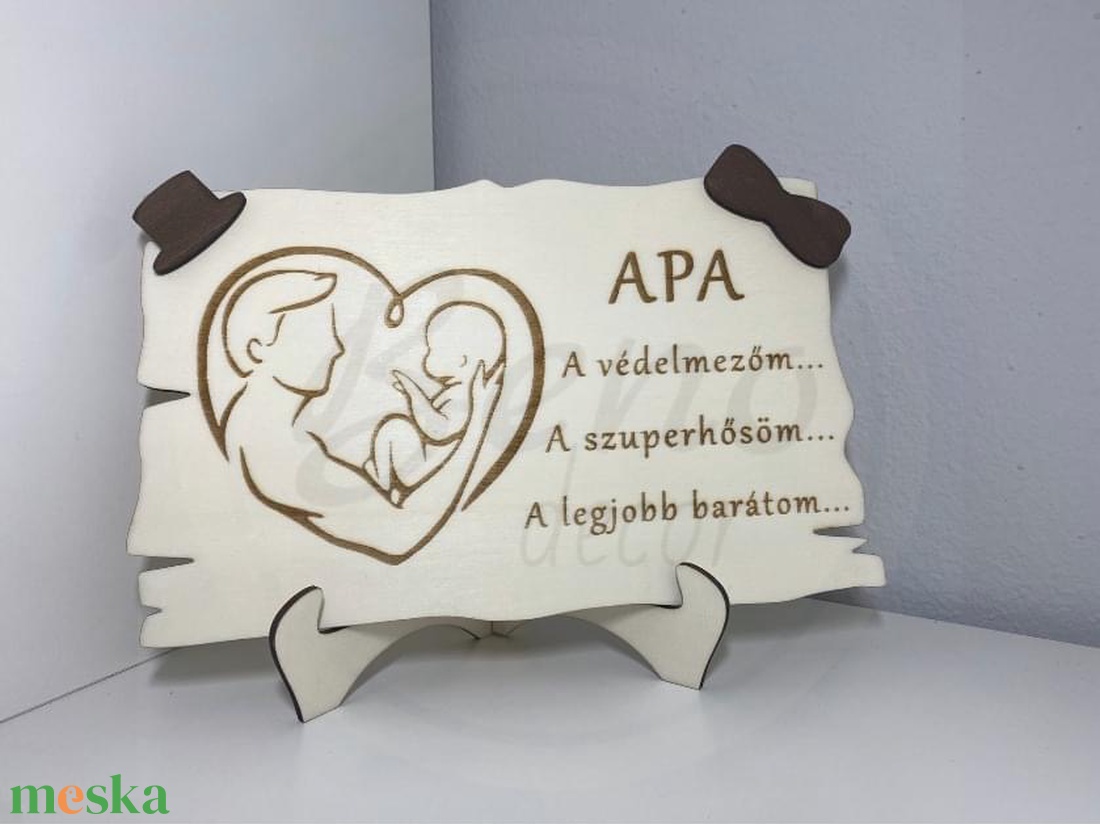 Apák napi tábla - otthon & életmód - dekoráció - asztal és polc dekoráció - asztaldísz - Meska.hu Apák napi tábla - otthon & életmód - dekoráció - asztal és polc dekoráció - asztaldísz - Meska.hu