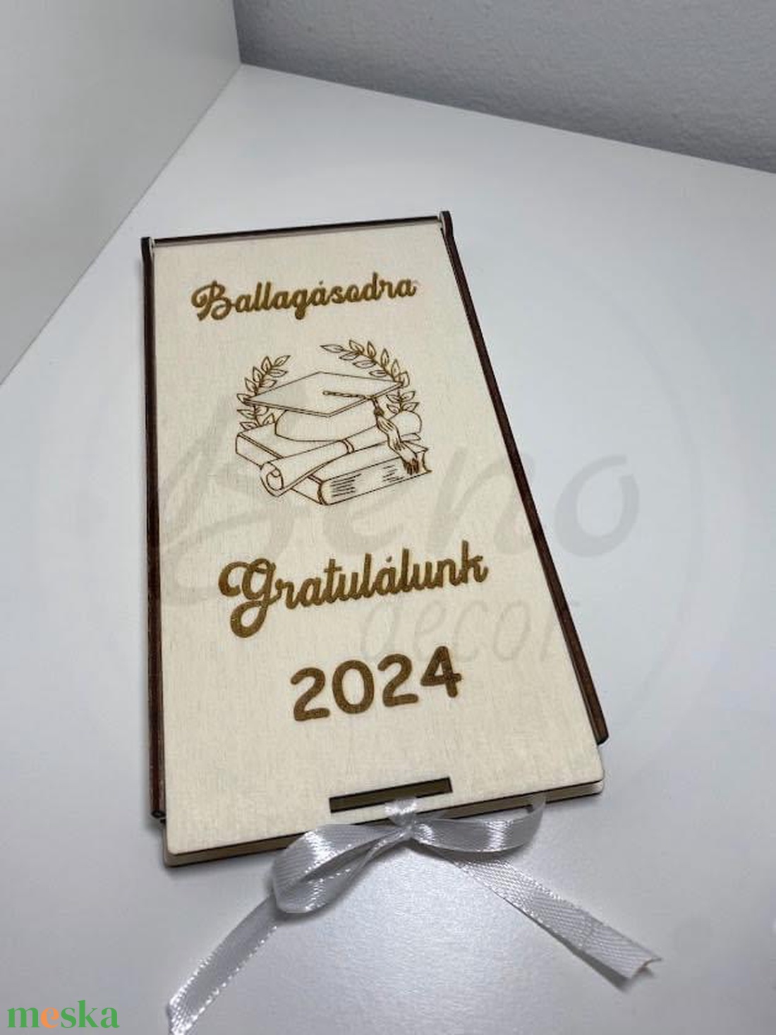 Pénz/utalványátadó doboz ballagásra - otthon & életmód - dekoráció - asztal és polc dekoráció - díszdoboz - Meska.hu